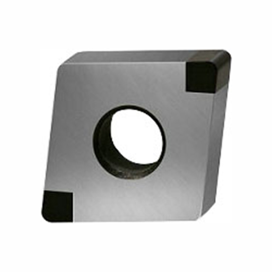 整体超强焊接聚晶立方氮化硼刀具系列80度菱形带孔PCBN刀片